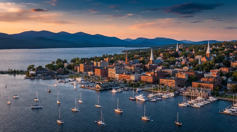 Burlington skyline representing Vermont business opportunities